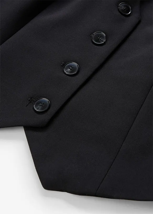 Kostymväst i kort modell, bonprix