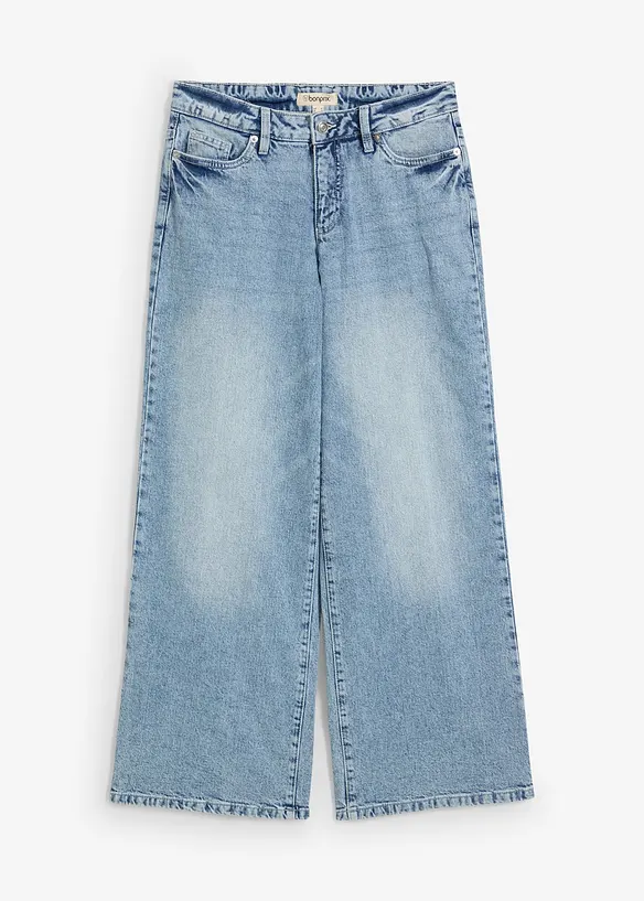 Vida jeans Mid Waist, Full Length, bonprix