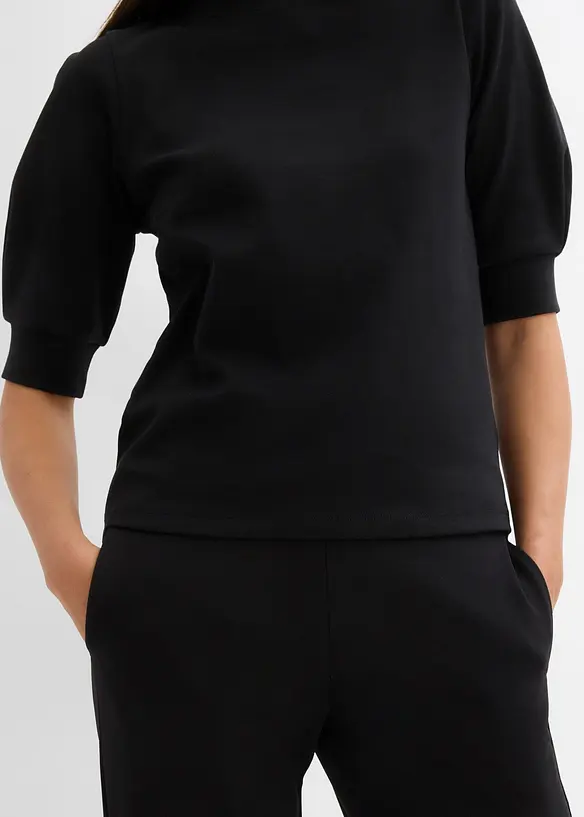 Topp med puffärmar, bonprix