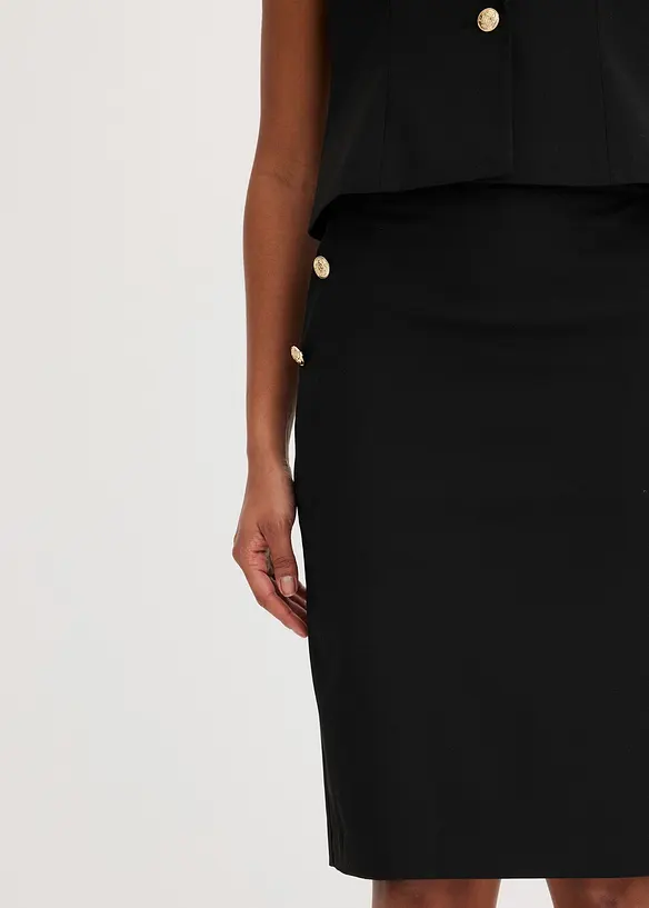 Kjol med businesslook, bonprix