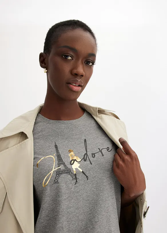 Topp med Paris-tryck, bonprix