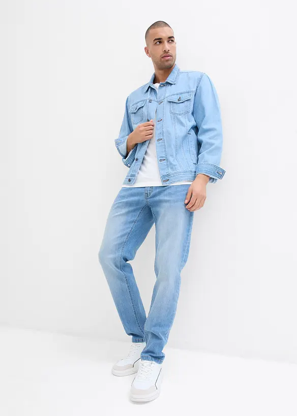 Regular Fit Stretch Jeans, Straight (2-pack), bonprix