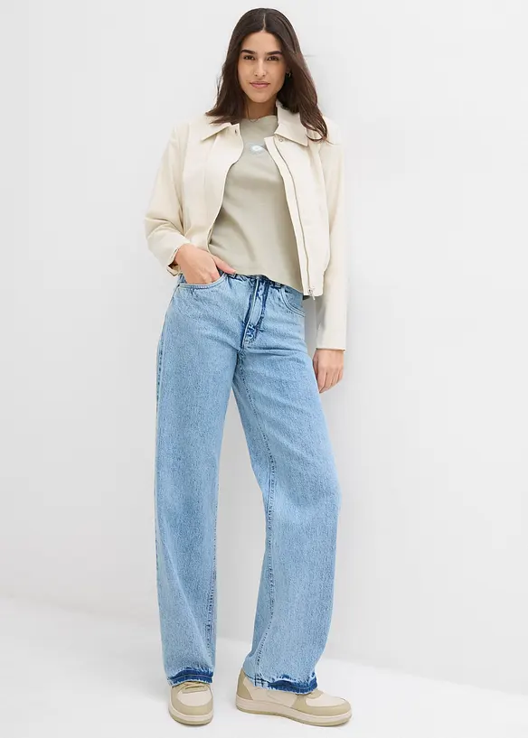 T-shirt i ren ekologisk bomull, bonprix