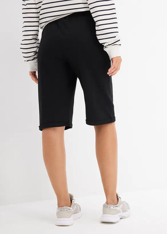 Trik&aring;bermudas med uppvikta benslut, bonprix