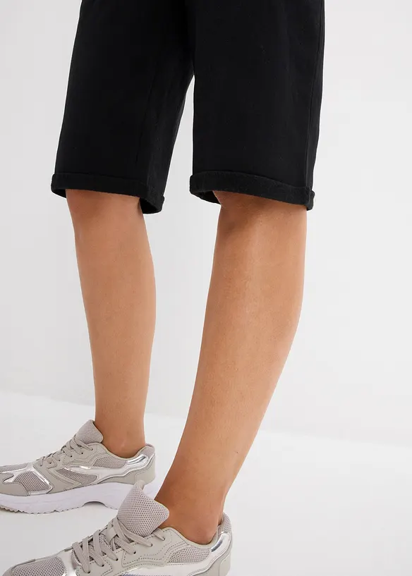 Trik&aring;bermudas med uppvikta benslut, bonprix