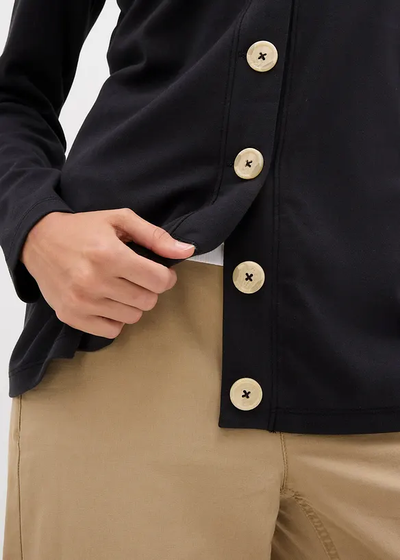 Cardigan av ren ekologisk bomull, bonprix