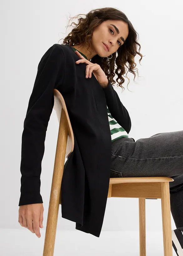 Cardigan av ren ekologisk bomull, bonprix