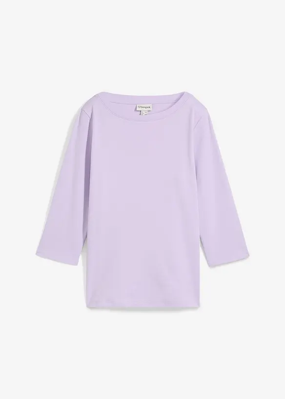 T-shirt i tjockt material av ekologisk bomull, bonprix