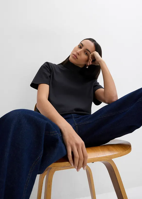 Polotr&ouml;ja i ren ekologisk bomull, bonprix