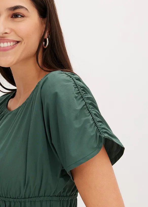 Blustopp med rynk, bonprix