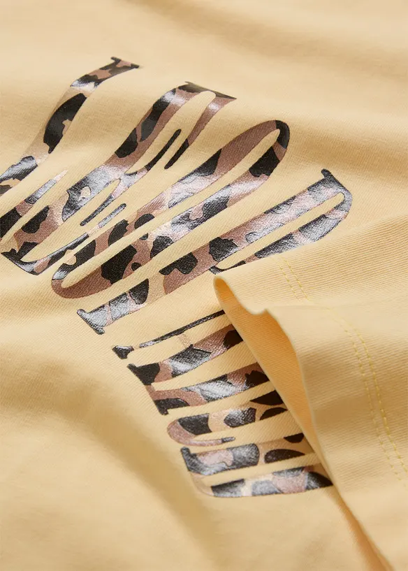 T-shirt i oversizemodell av tunn jersey, bonprix