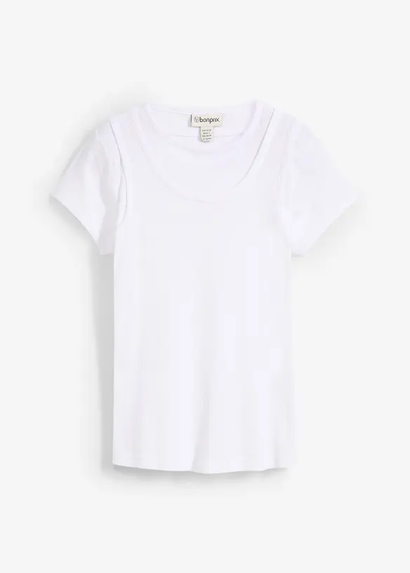 T-shirt av ren bomull, bonprix