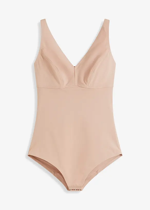 Sömlös body utan bygel med medelhög formande effekt, bonprix