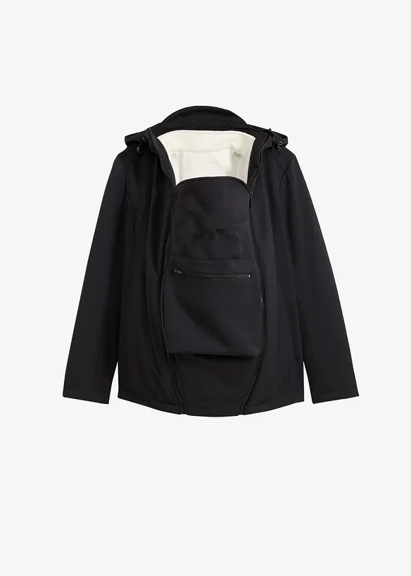Mammajacka 2 i 1 med funktionsjacka och urtagbar fleecejacka, bonprix
