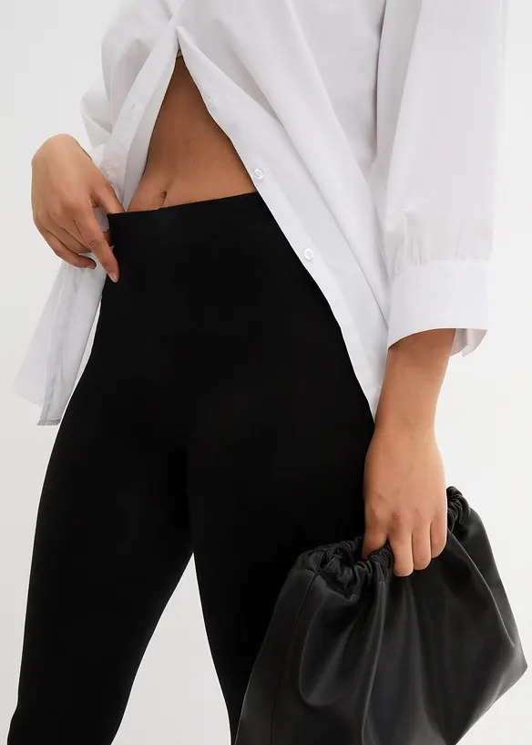 Hållbara leggings med mönster (ekologisk bomull), bonprix