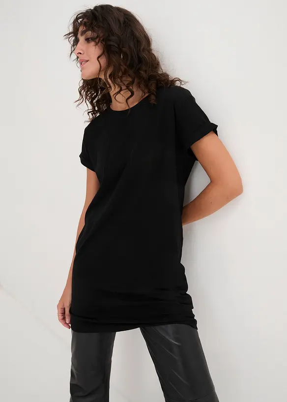 Boxy lång topp , kortärmad, bonprix
