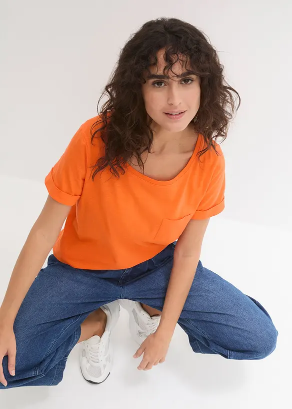 T-shirt av bomull, bonprix