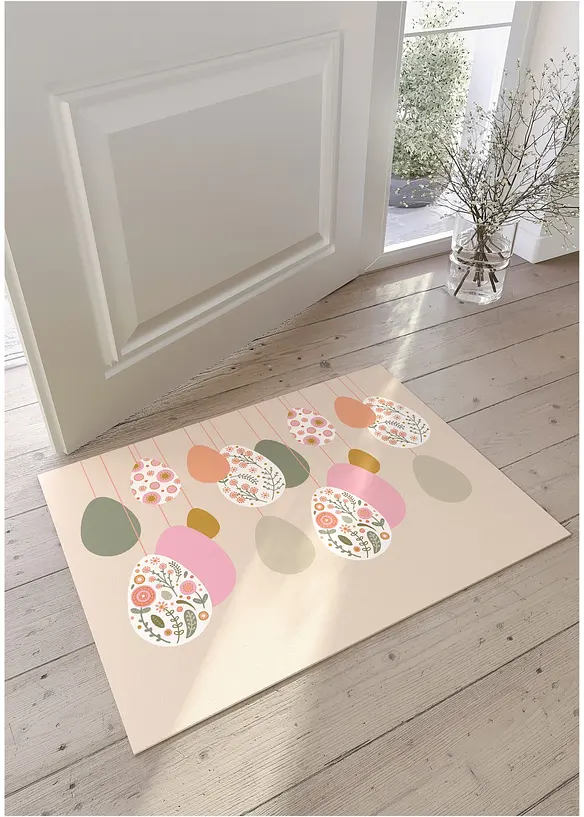 D&ouml;rrmatta med p&aring;skmotiv, bonprix