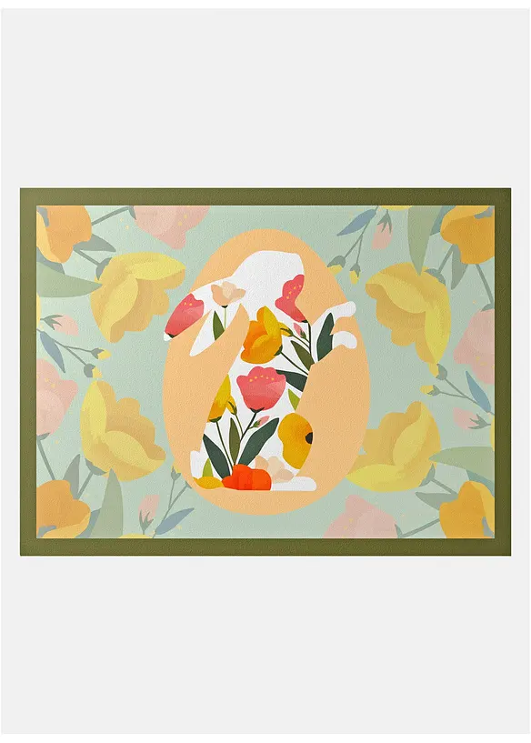 D&ouml;rrmatta med p&aring;skmotiv, bonprix