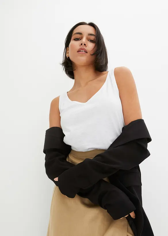 Linne i ekologisk bomull, bonprix