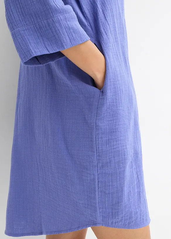 Blusklänning i muslin, bonprix
