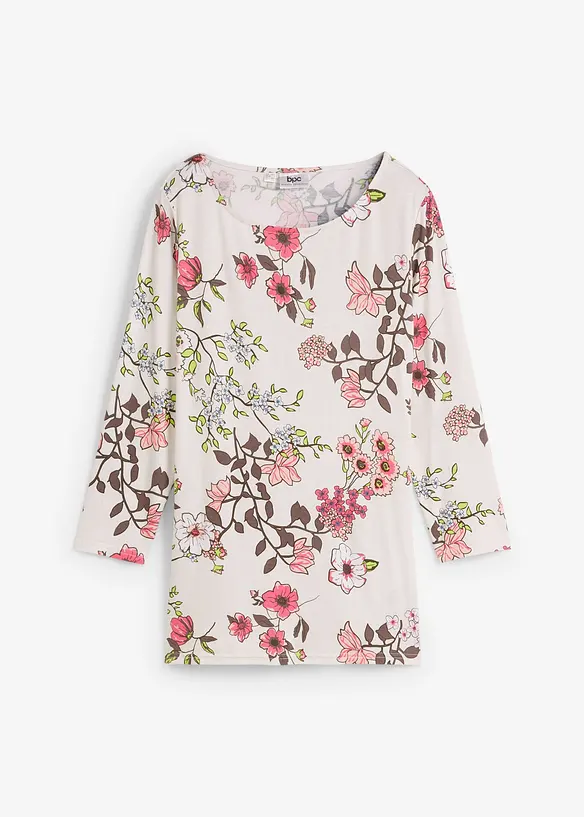Topp med blomm&ouml;nster, bonprix