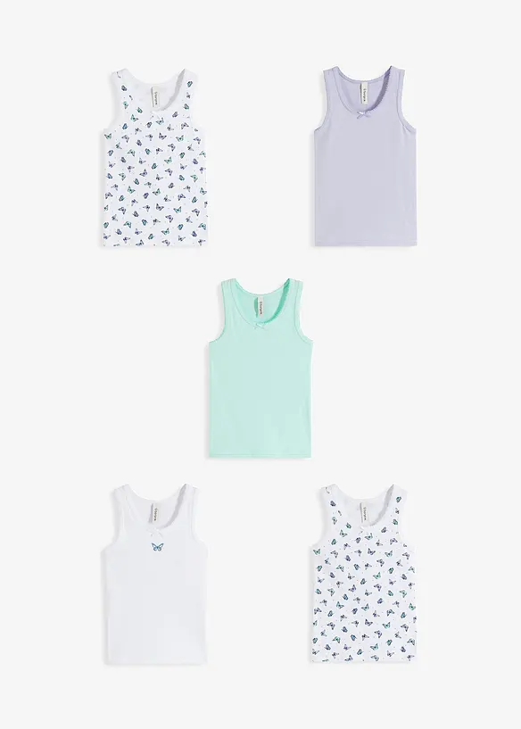 Linne f&ouml;r barn (5-pack), bonprix