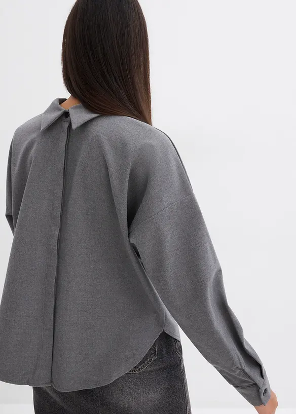 Vändbar oversizeblus, bonprix