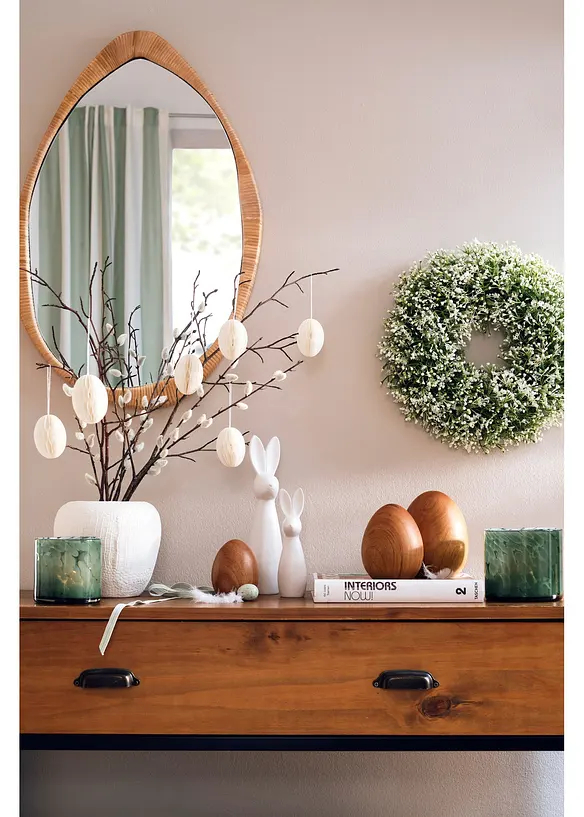 Prydnadsharar (set med 2 delar), bonprix