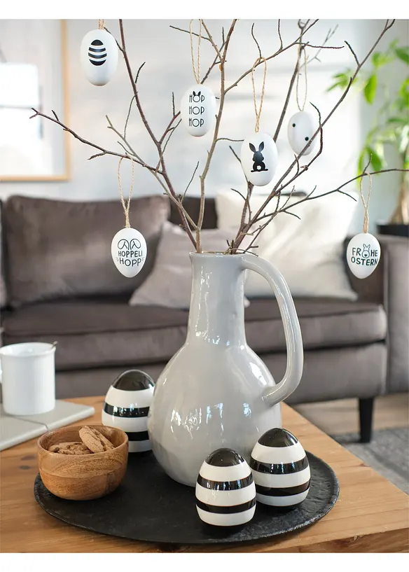 Prydnadsägg (set med 3 delar), bonprix