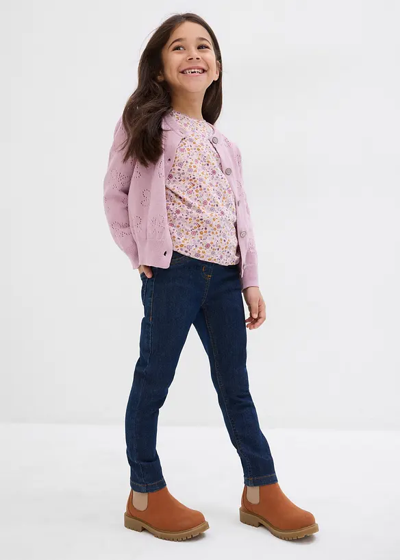 Jeggings med medelhög bekväm midja, bonprix