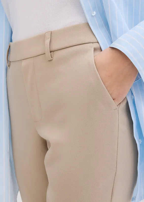 Chinos i viskosmix, bonprix
