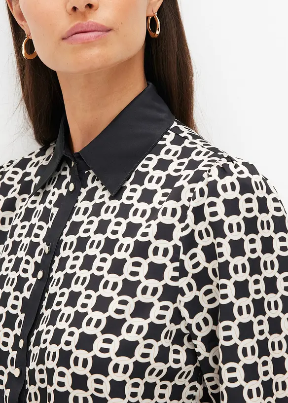 Satinblus, bonprix