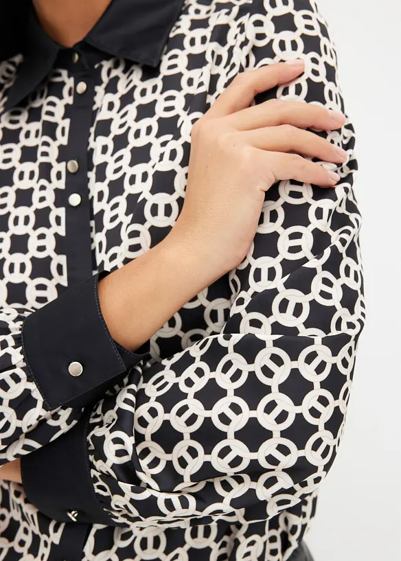 Satinblus, bonprix