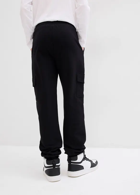 Joggingbyxa med cargofickor, bonprix