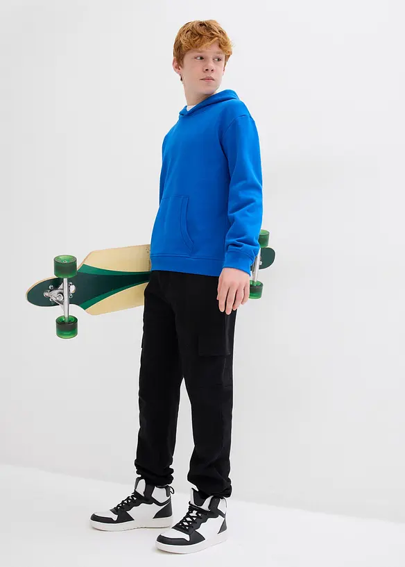 Joggingbyxa med cargofickor, bonprix