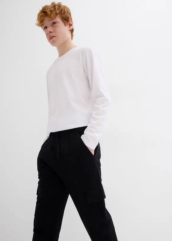 Joggingbyxa med cargofickor, bonprix