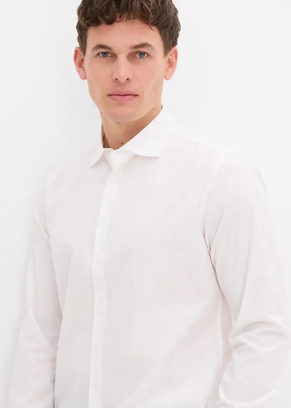 Skjorta i ren bomull, normal passform, bonprix