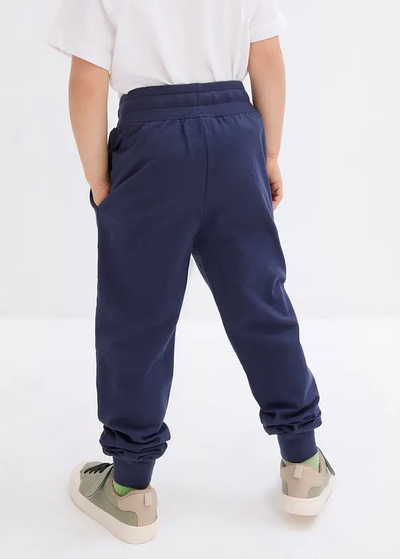 Tunn joggingbyxa i ekologisk bomull för barn, bonprix