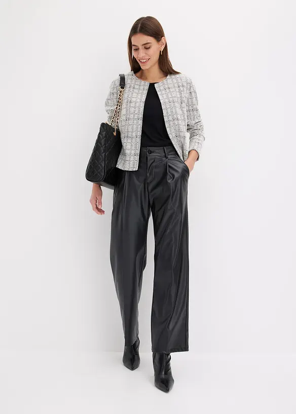 Stickad kofta, bonprix