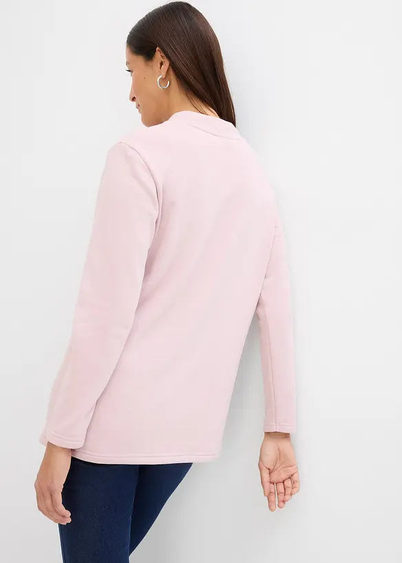 Sweatshirt i mjuk frotté, bonprix