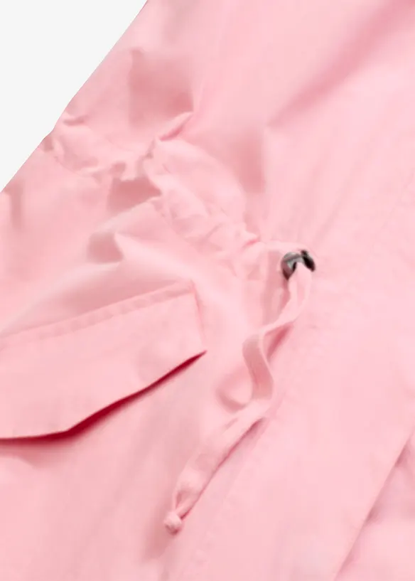Lång parkas med huva, bonprix