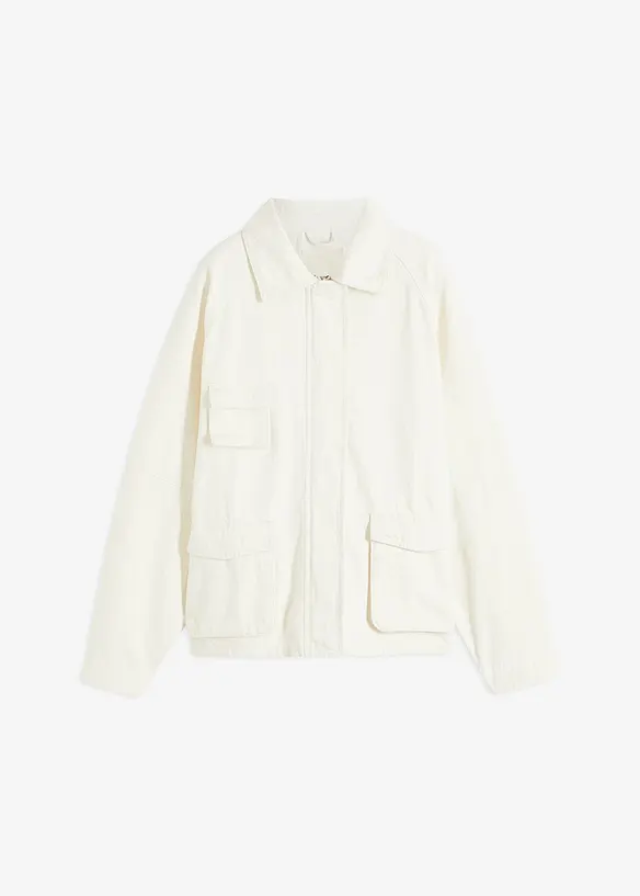 Oversizejacka i bomull, bonprix