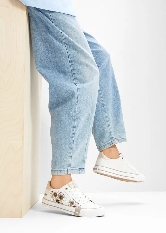 Sneakers med broderi fr&aring;n Mustang, Mustang