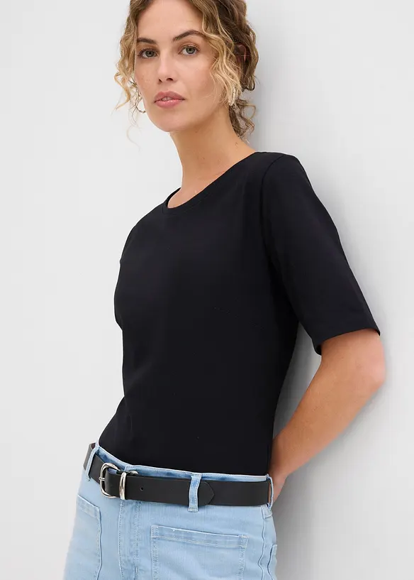 Kortärmad body (2-pack), bonprix