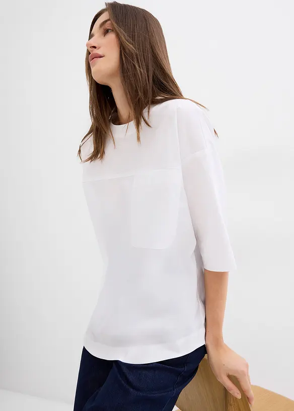 Blustopp i oversizemodell, bonprix