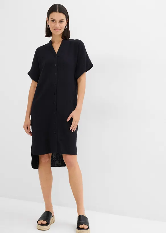 Skjorkl&auml;nning av ren bomull, bonprix