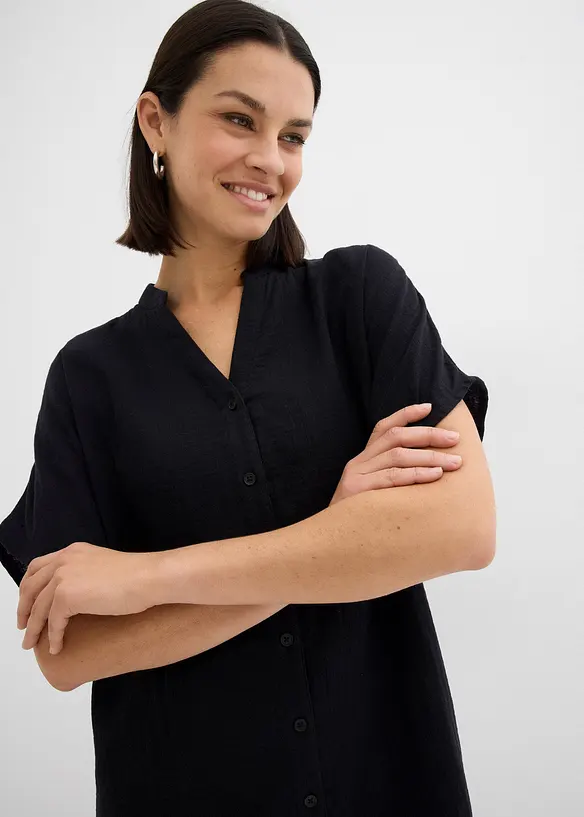 Skjorkl&auml;nning av ren bomull, bonprix