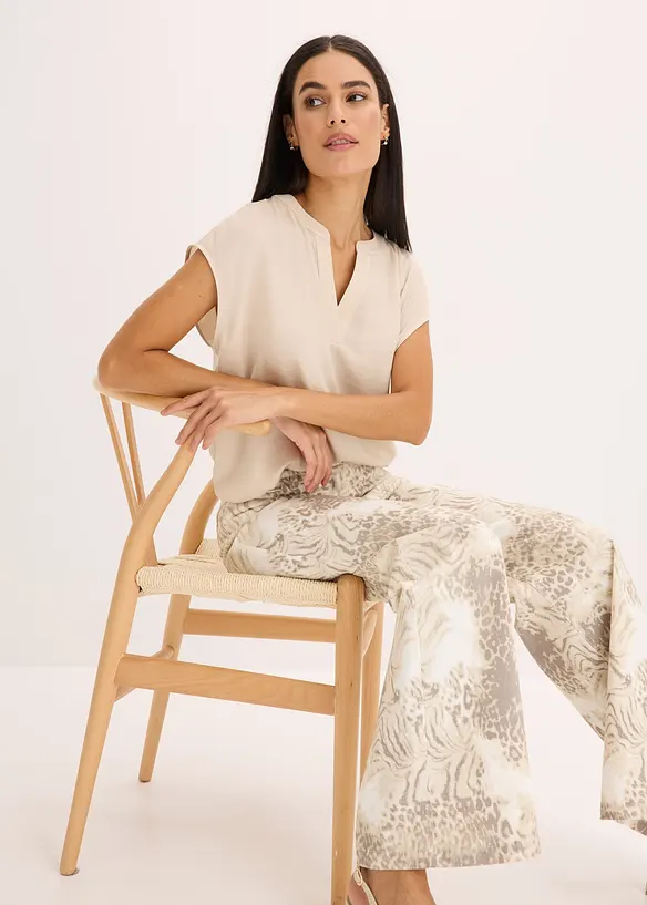 Twillbyxa i vid modell, bonprix