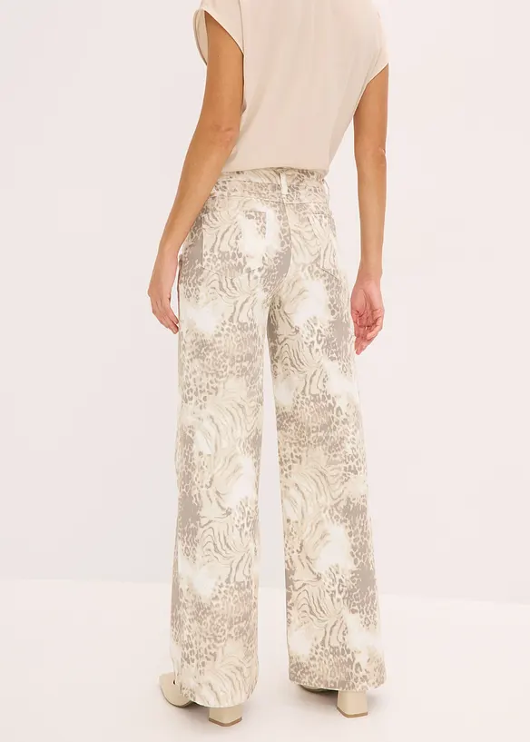 Twillbyxa i vid modell, bonprix